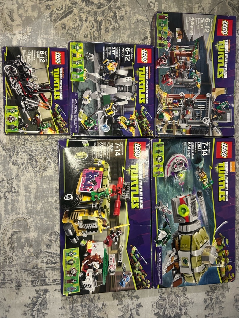Lego Teenage Mutant Ninja Turtles Sets